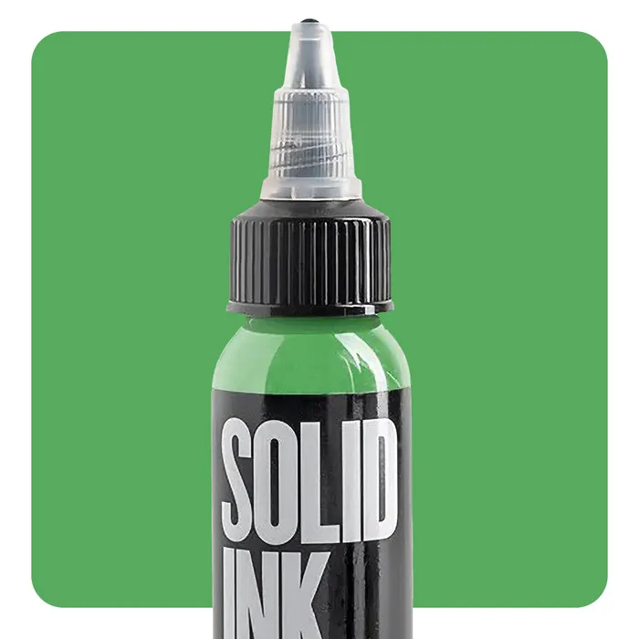 Vibrators Green Apple Solid Ink 1oz Bottle Solid Ink