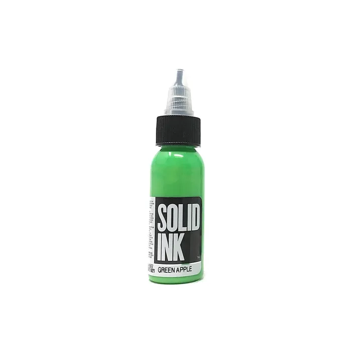 Vibrators Green Apple Solid Ink 1oz Bottle Solid Ink