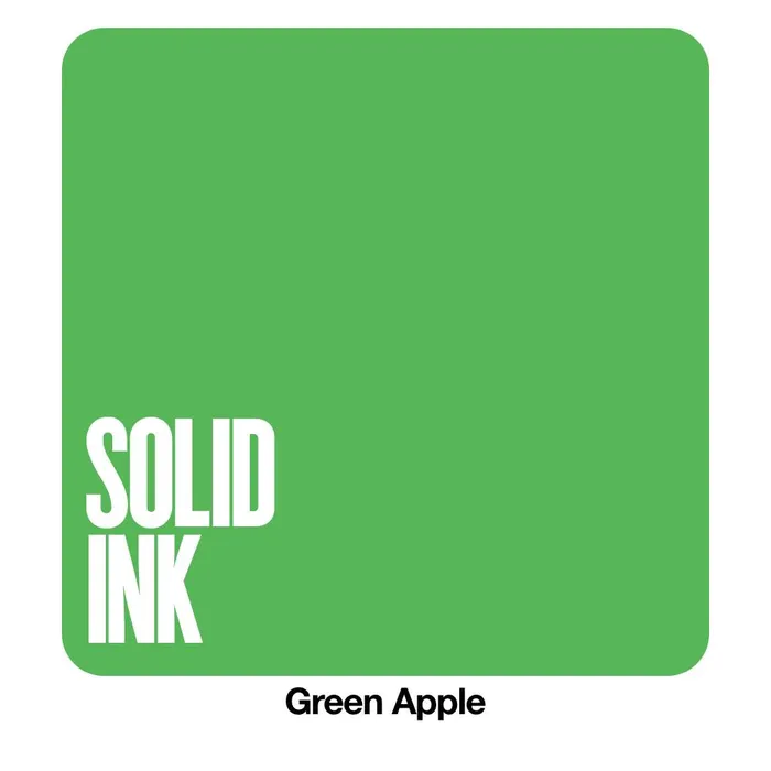Vibrators Green Apple Solid Ink 1oz Bottle Solid Ink