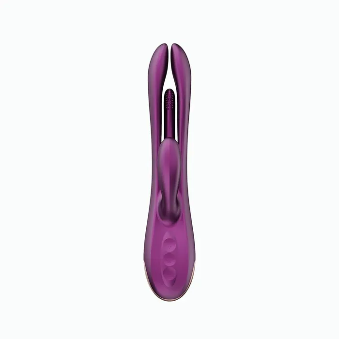 Vibrators Honey Play Box Terri AppControlled Kinky Finger Tapping Rabbit Vibrator Purple
