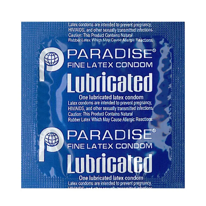 Vibrators Paradise Marketing Paradise Fine Latex Lubricated Condom Bulk