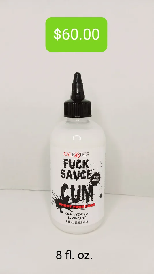 Vibrators Pleasher Spot Fuck Sauce Cum Scented 8 fl Oz