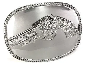 Vibrators Rhinestone Gun Belt Buckle Painful Pleasures