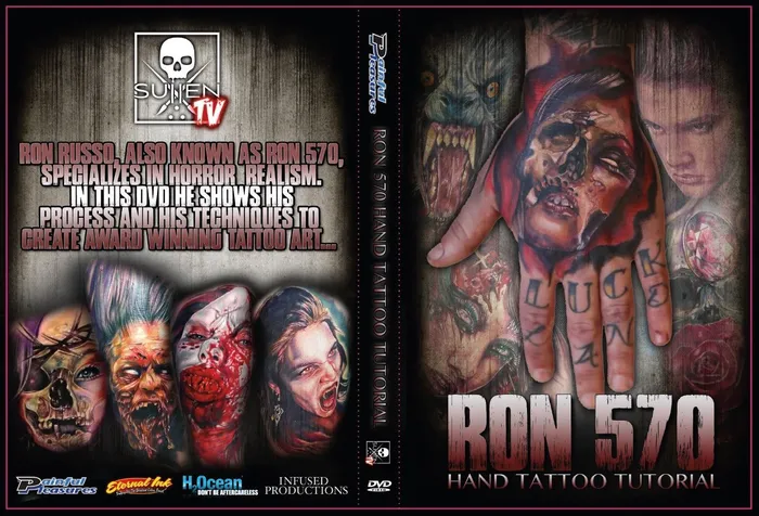 Vibrators Ron Russo From Ron570 Tattooing Tattoo Tutorial DVD USA