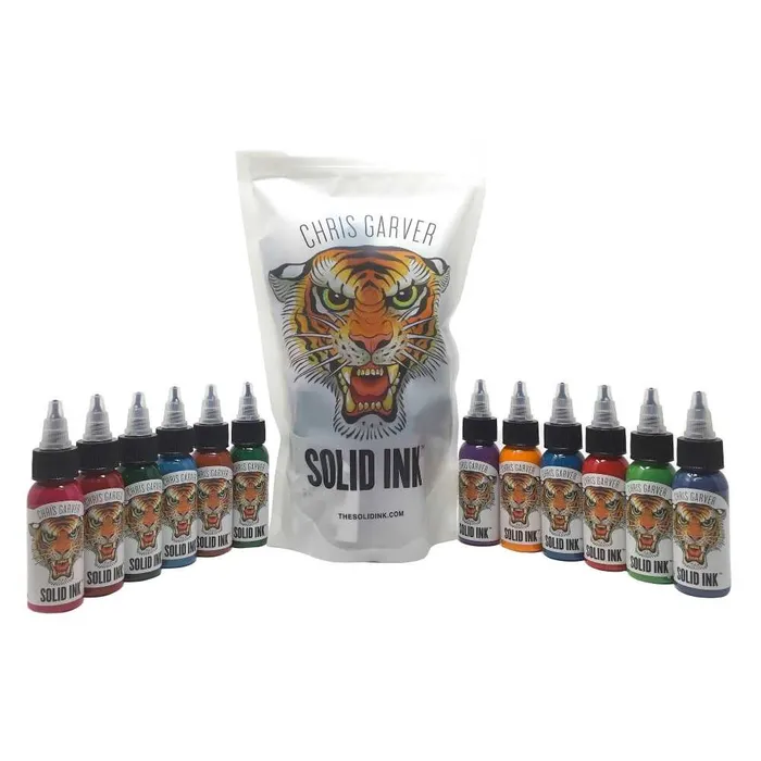 Vibrators Solid Ink Chris Garver Gold Solid Ink 1oz Bottle