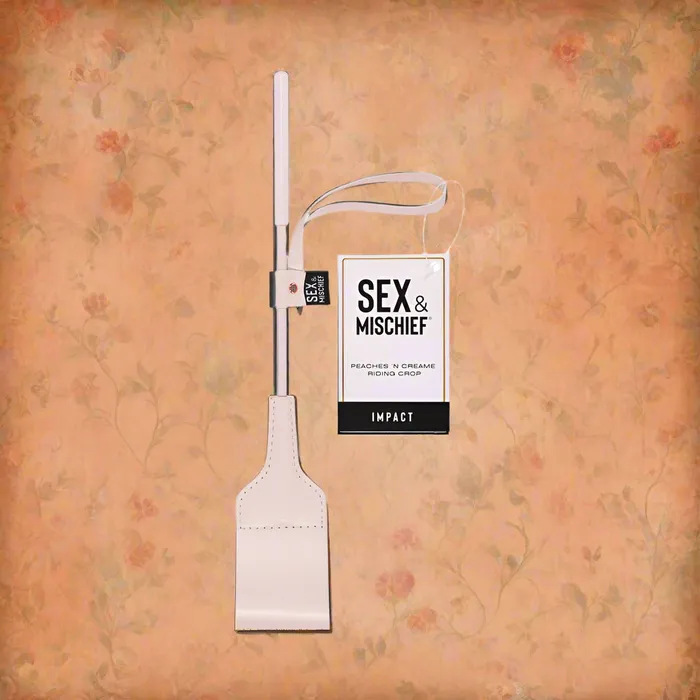 Vibrators Sportsheets Peaches n Cream Riding Crop