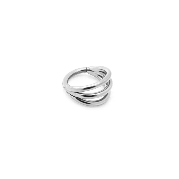 Vibrators Tilum 16g Faux Triple Hoop Titanium Clicker Price Per 1 Tilum