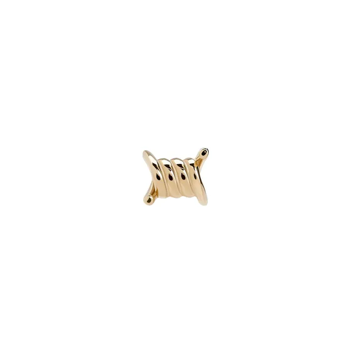 Vibrators Tilum Tilum 14kt Yellow Gold Coiled Helix Threadless Top Price Per 1