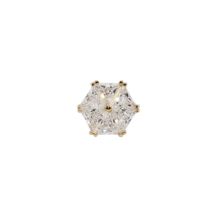Vibrators Tilum Tilum 14kt Yellow Gold Jeweled Carousel Threadless Top Price Per 1