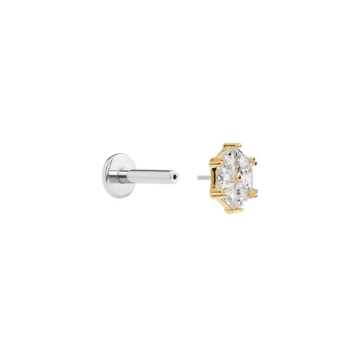 Vibrators Tilum Tilum 14kt Yellow Gold Jeweled Carousel Threadless Top Price Per 1