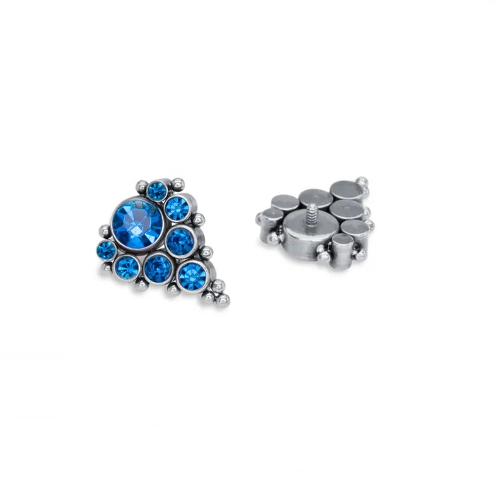 Vibrators Tilum Tilum 18g16g Internally Threaded Jewel Fountain Titanium Top Price Per 1