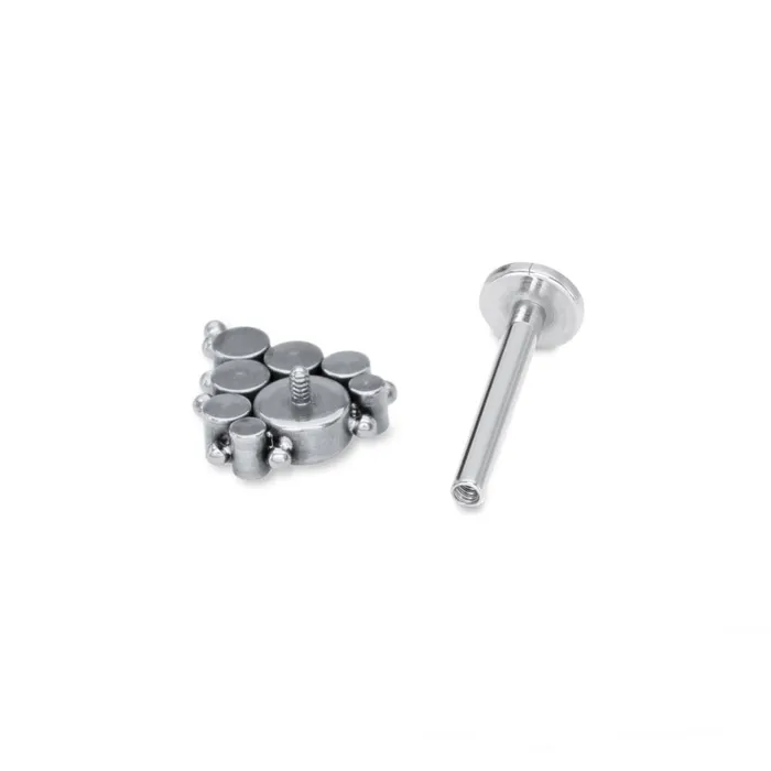 Vibrators Tilum Tilum 18g16g Internally Threaded Jewel Fountain Titanium Top Price Per 1