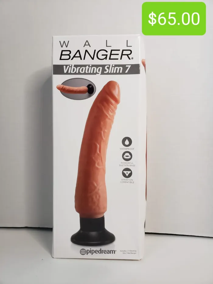 Wall Banger Slim 7 Vibrating Pleasher Spot Female Sex Toys