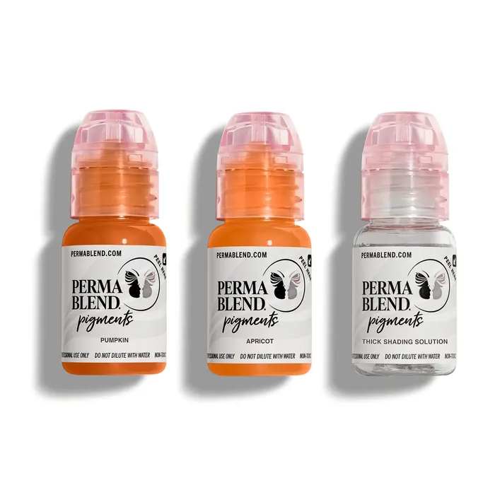 Warm Modifier Eyebrow Mini Set Perma Blend 3 12oz Bottles Perma Blend Female Sex Toys