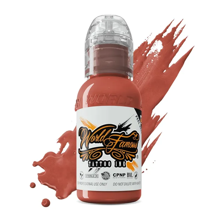 World Famous Vibrators Mars Sand Red World Famous Tattoo Ink Pick Size