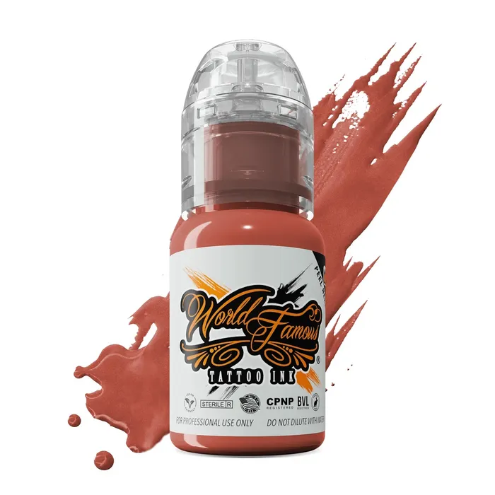 World Famous Vibrators Mars Sand Red World Famous Tattoo Ink Pick Size
