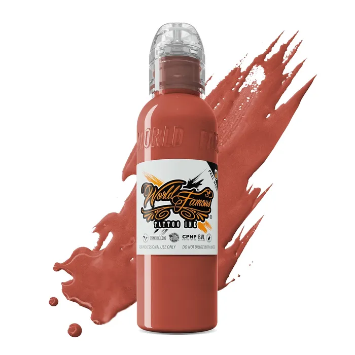 World Famous Vibrators Mars Sand Red World Famous Tattoo Ink Pick Size