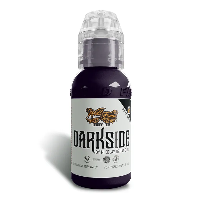 World Famous Vibrators Nikolay Dzhangirov DarkSide Deepest Purple World Famous Tattoo Ink Pick Size