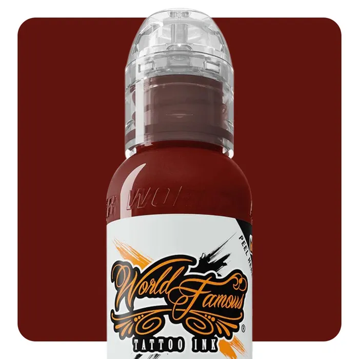 World Famous Vibrators Red Square World Famous Tattoo Ink Pick Size