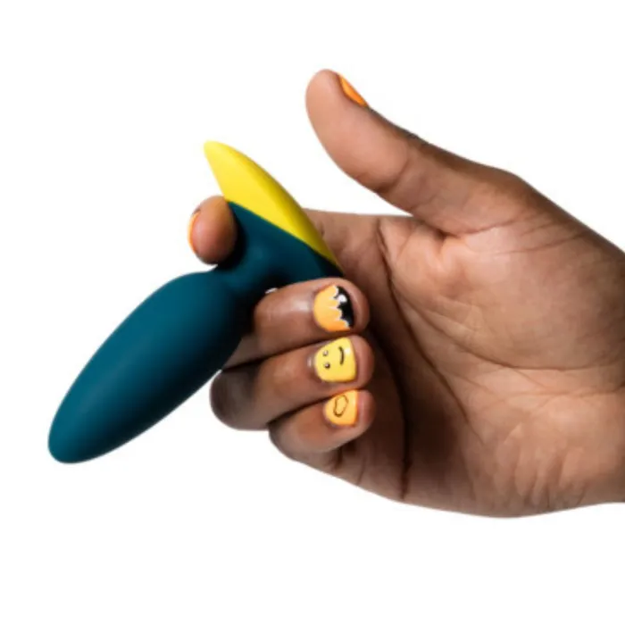 WOW Male Sex Toys Romp Bass Vibrating Beginner Anal Plug Teal