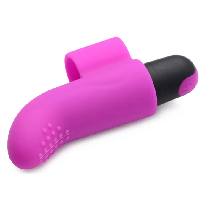 XR Brands BANG Couples Cock Ring Finger Vibe Bullet Blindfold Kit Purple Vibrators